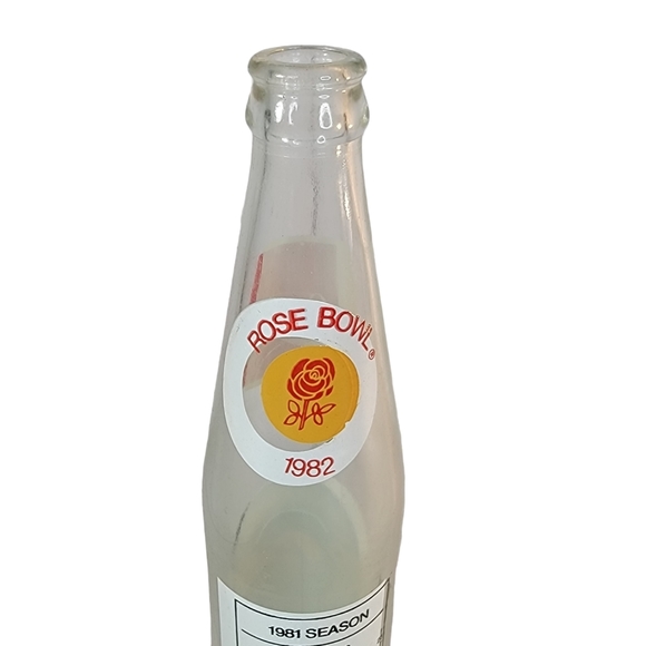 Iowa Hawkeyes Rose Bowl Coke Bottle 1981 Collectible How About Them Hawkeyes - Picture 4 of 5